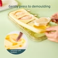 thumbnail image 2 of Moule à Crème Glacée en Silicone de Qualité Alimentaire pour la Maison DIY : Moule Carré Jaune Adapté aux Enfants pour Popsicles, Sucettes Glacées et Gâteaux au Fromage Faits Maison – Facile à Nettoyer, Sûr et Polyvalent, Outil pour Gâteries d'Été pour le Plaisir en Famille, 2 of 6