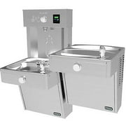 Elkay EZH2O Vandal-Resistant Bottle Filling Station, & Bi-Level Reverse Cooler, Non-Filtered 8 GPH S