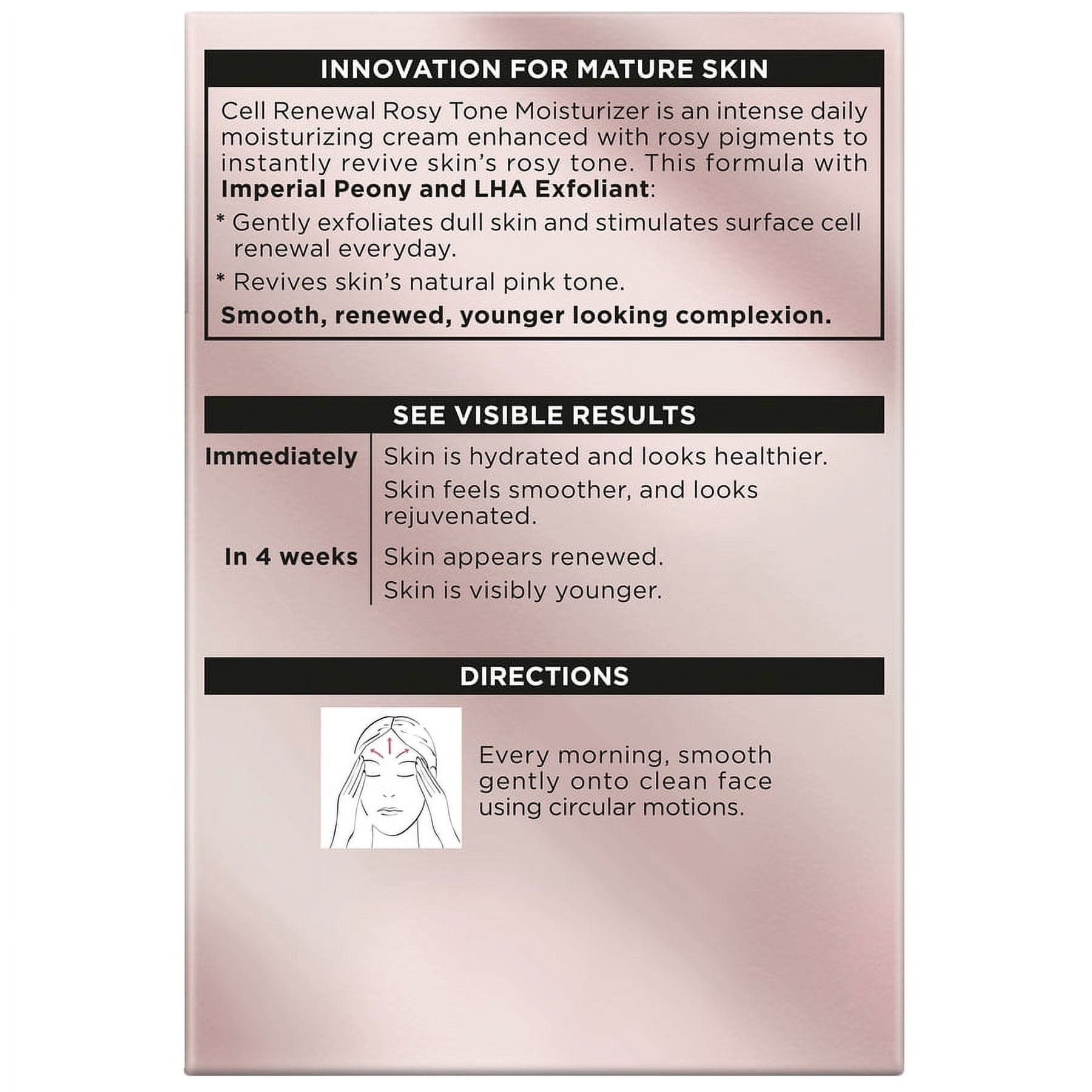 L'Oréal Paris Age Perfect Cell Renewal Rosy Tone Moisturizer with Bonus