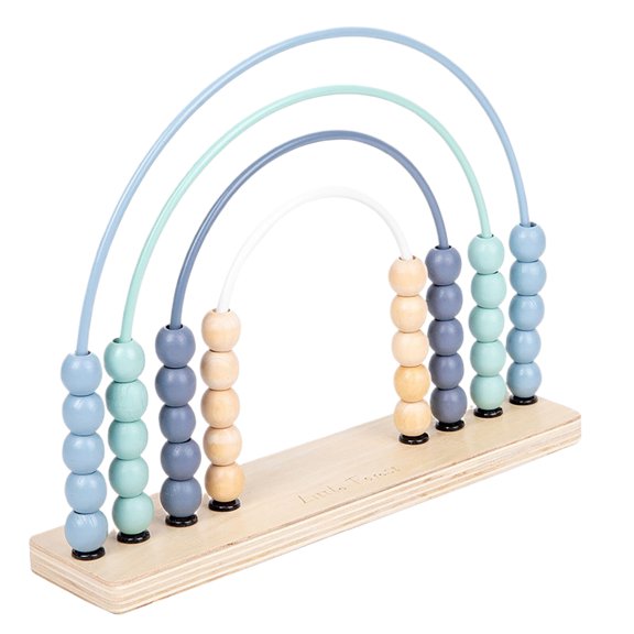Rainbow Bohemian Nursery Decoration And Playroom Decor Mathematics Toddler Toy Montessori Toy Modern Educational Wooden Toy (2 Colors)