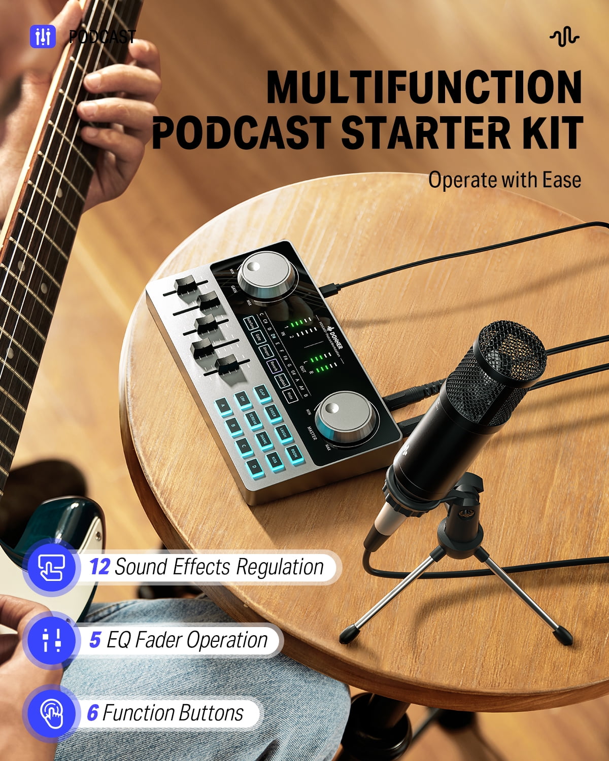 New equipment DIY Podcast Studio and lendable DIY Podcast Kit