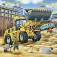 thumbnail image 2 of Ravensburger Large Construction Vehicles - 3 x 49 pc Puzzles, 2 of 2