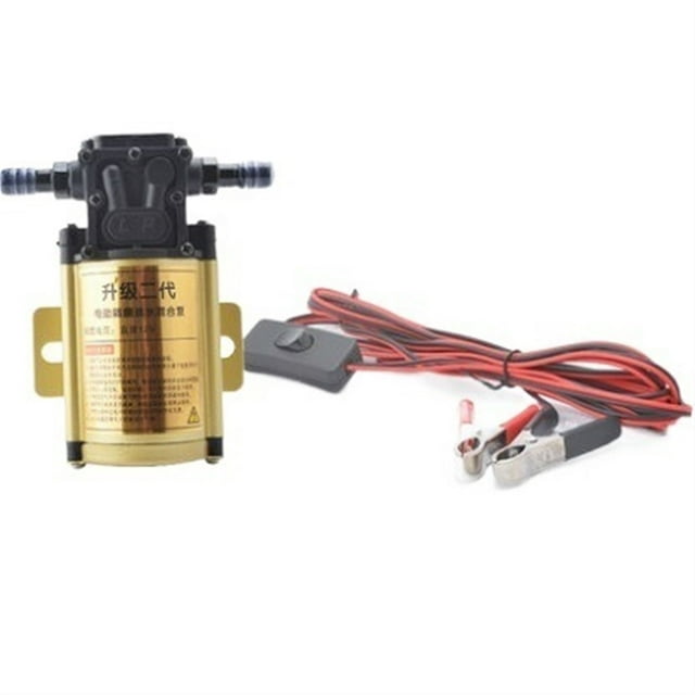 Pompe Électrique à Essence Diesel 12V 24V Haute Puissance Universelle Auto-Amorçante, Simple à Raccorder