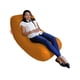 thumbnail image 2 of Sillón Puff Mundo Puff Frijol Diván Grande 150 x 55 cm naranja Grande Mundo Puff Frijol Divan Grande, 2 of 2