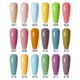 thumbnail image 5 of Clou Beaute-esmalte de uñas de Gel sólido, 15ml, blanco lechoso, Color verde neón, barniz de Gel para remojar, esmalte de uñas semipermanente, 5 of 5