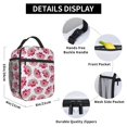 thumbnail image 5 of Insulated Lunch Bag for Men Women with Buckle Handle, Portable Food Cooler featuring Side Mesh Pocket for Work and Picnic, 5 of 6