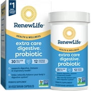 Ultimate Flora Probiotics for Men and Women | 30 Billion CFU | 30 Capsules | by Renew Life