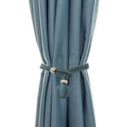 PRETXORVE Curtain Tiebacks, Curtain Ties for Drapes, Adjustable Curtain Tie Backs, Modern Curtain Holdbacks for Thin or Thick Home & Office Window Draperies 1Pc