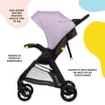 thumbnail image 2 of Carriola Sistema de viaje Safety 1st Smooth Ride lila, 2 of 10