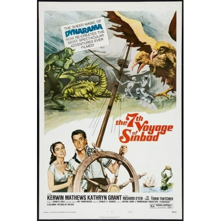 7Th Voyage Of Sinbad Poster 24Inx36In Entertainment Decor 24x36 Unframed, Age: Adults, Rectangle Best Posters