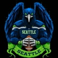 thumbnail image 3 of Seattle Football Team Osprey Seahawk Men's T-Shirt, 3 of 6