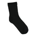 thumbnail image 7 of No Boundaries Fashion Scallop Edge Mid-Crew Socks, 6-Pack, Women's, Shoe Sizes 4-10, 7 of 7