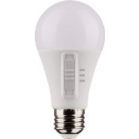 Satco S11777 100W Equivalent 3CCT-Selectable A19 Traditional LED Light Bulb - pack of 4