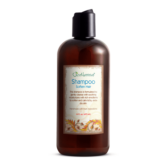 Just Nutritive Sensitive Scalp Psoriasis Shampoo, Restore Shine & Moisture, Sulfate Free 16oz