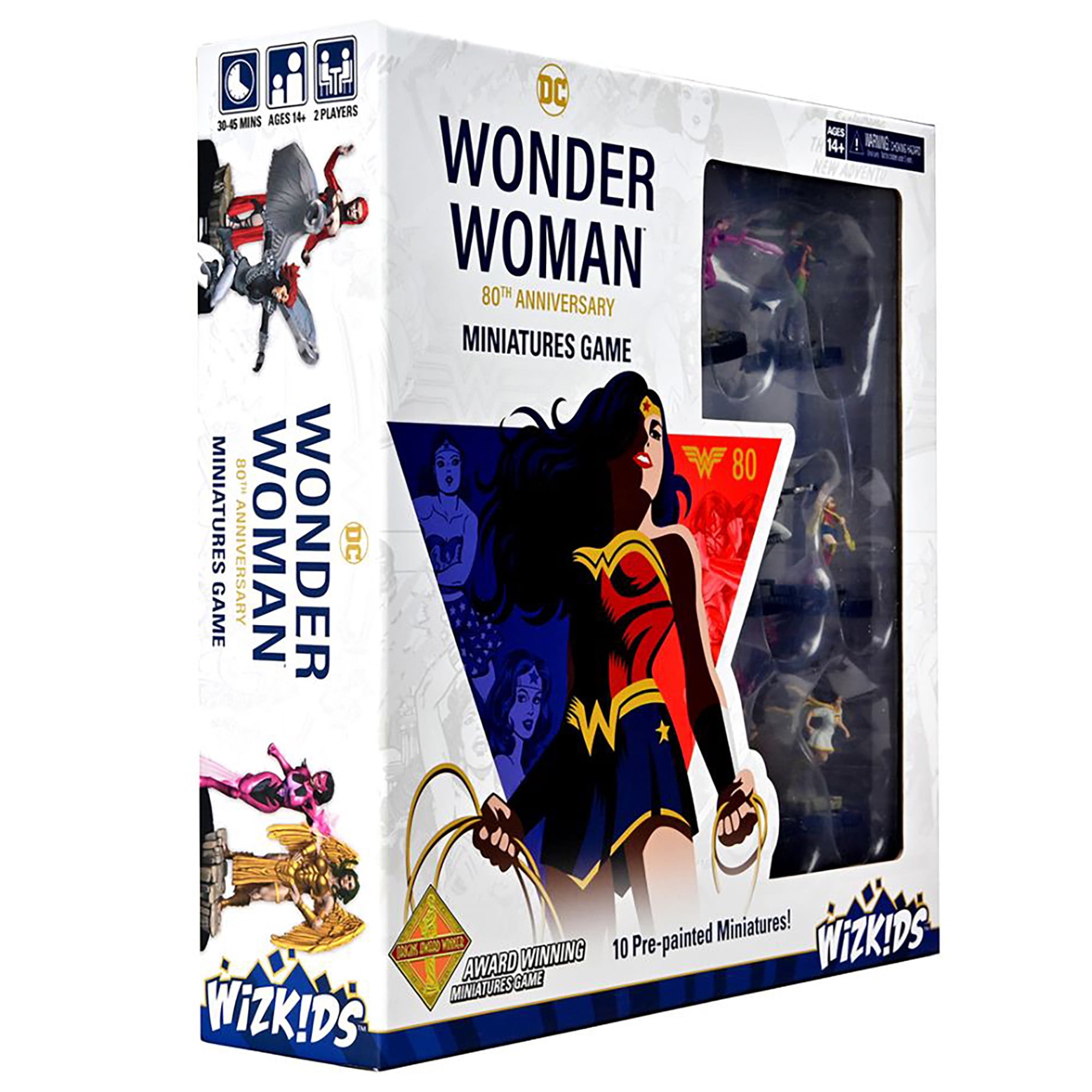 SEP208088 - DC COMICS HEROCLIX WONDER WOMAN 80TH ANN MINIS GAME
