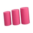 thumbnail image 3 of balikha 3x Cylinder Dessert Pedestal Covers Cylinder Plinth Covers Party Supplies Pedestal Stand Cover for Wedding Props Rose, 3 of 9