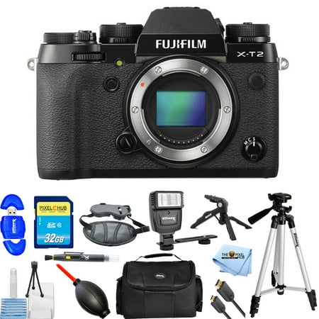 Fujifilm X-T2 Mirrorless Digital Camera (Body Only)!! PRO BUNDLE
