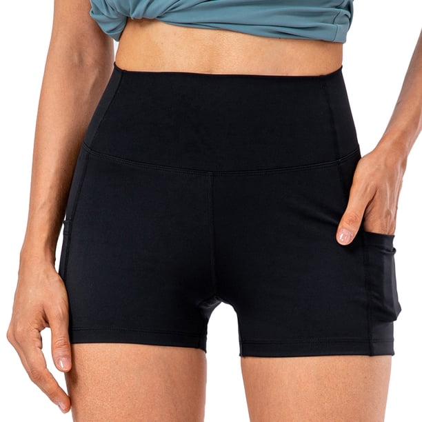 Falda de tenis plisada para mujer con bolsillos, pantalones cortos, faldas de golf deportivas de cintura alta, negras, 8/L