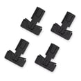 thumbnail image 7 of ABCISI 2-Pack Child Proof Refrigerator Lock for Kids, Baby Safety Fridge Door Locks Childproof Latches for Toddlers, Cats and Dogs, Easy Install (Black), 7 of 7