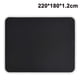 thumbnail image 1 of Alfombrilla de ratón para juegos de 22 x 18 cm, alfombrilla de escritorio antideslizante, ideal para PC, portátil, oficina en casa y alfombrilla de ratón de oficina, color negro Fokelyi 2034200, 1 of 9