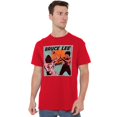 thumbnail image 4 of Bruce Lee T-Shirt Adulte avec Panneau de Bande Dessinée, 4 of 6