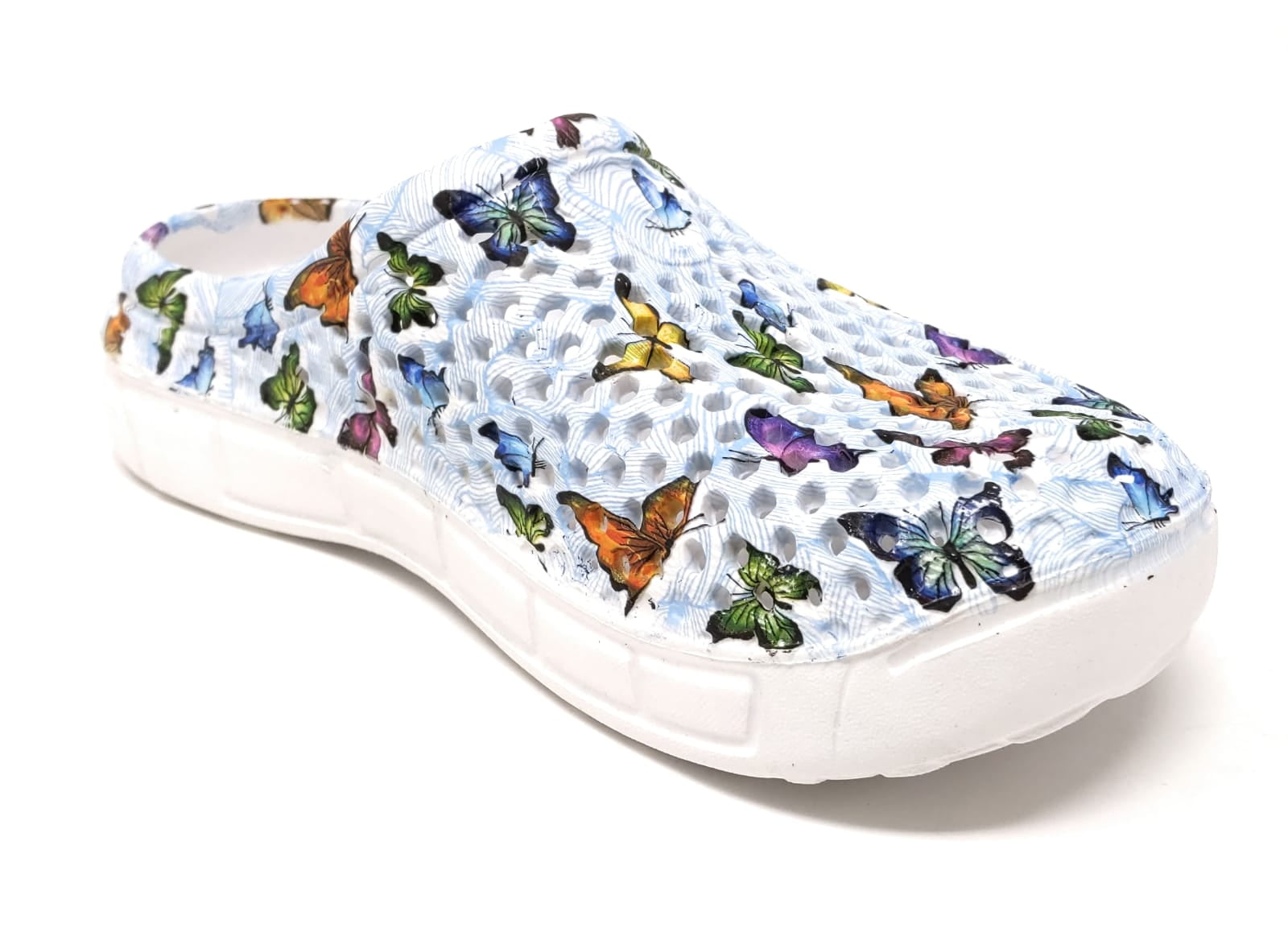 JEFFRICO Womens Clogs Garden Shoes Breathable Adult Garden Clogs