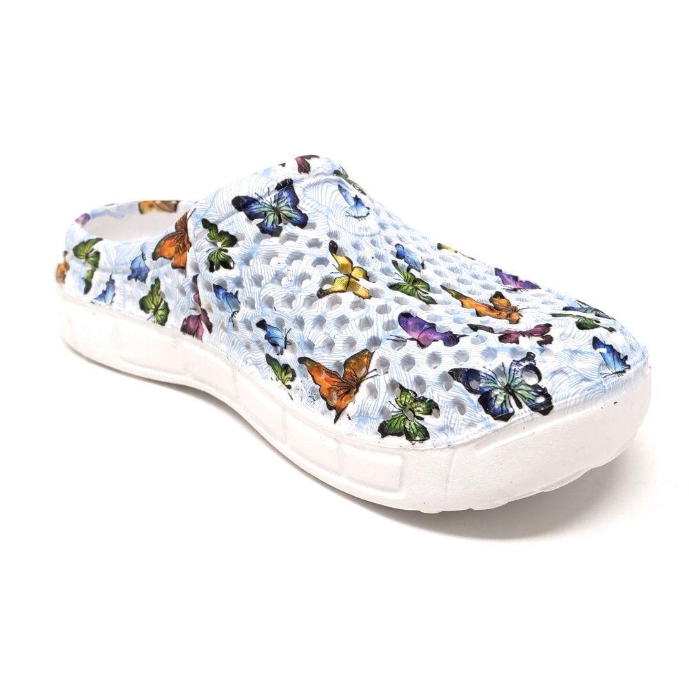 Jeffrico JEFFRICO Butterfly Women Medical Nurse EVA Clogs Garden