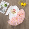 thumbnail image 1 of Conjunto de vestido de tutú para niña recién nacida, traje de 1er cumpleaños, fiesta de cumpleaños, 1 of 4