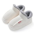 thumbnail image 6 of Slippers for Men and Women Cozy Cotton House Slippers Winter Warm Thick Lined Shoes Non- Indoor Home Footwear for Couples Comfort, 6 of 6