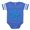 Blue, variant on CafePress - Peace Peace Blue - Cute Infant Baby Football Bodysuit