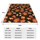 thumbnail image 3 of Balery Thanksgiving Turkey 1 Manta de Felpa Suave y Acogedora – Cobija de Franela Aterciopelada para Cama, Lavable y Cálida para Sofá, Mascotas, Transpirable-50"x40", 3 of 7