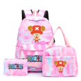 thumbnail image 1 of 3Pcs/set Anime One Piece School Backpack For Children Girl Backpack Back To School Bookbag Student Kawaii Lunch Bags Pencil Box, 1 of 5
