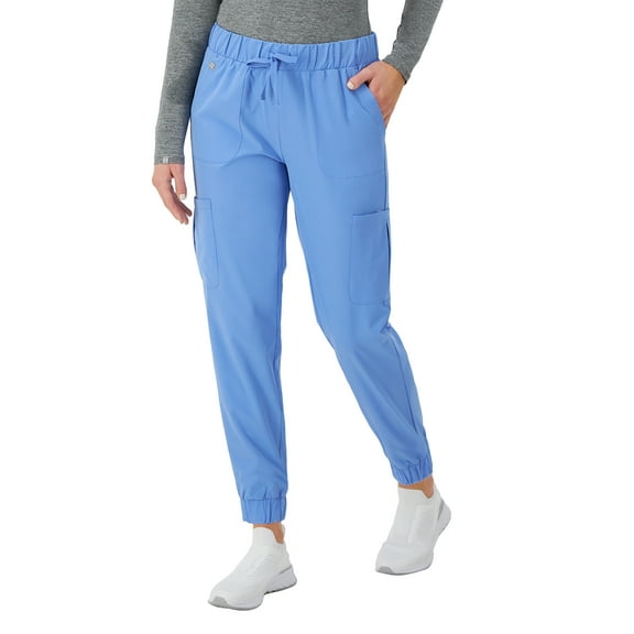 Hanes Womens Hanes Women's Scrubs Drawstring Jogger Scrub Pants, Comfort Fit, Cargo Pockets, Sizes S-3XL