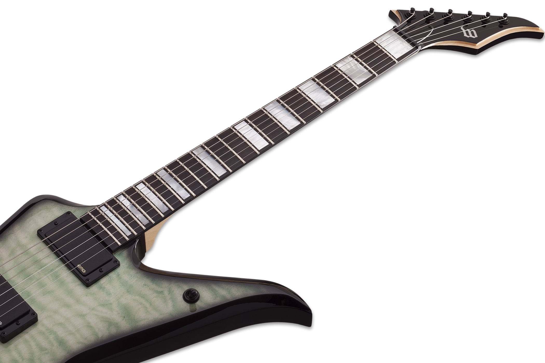Wylde Audio Blood Eagle 6-String Solidbody Electric Guitar Nordic Ice, 4521