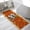 Orange, variant on Thanksgiving Gnomes Bathroom Rugs Non Slip Washable Bath Mat Absorbent Front Door Mat Fall Pumpkins Maple Leaves Black Plaid Indoor Doormat for Kitchen Entryway Shower Decor Accessories 15.7"x23.6"