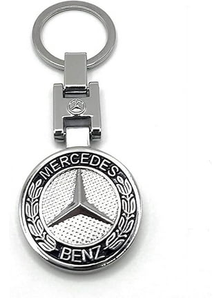 Mercedes-Benz Sofia Silver Metal 3D Star Logo Keychain