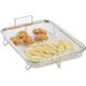 thumbnail image 3 of Oven Stainless Steel Grill Basket Grill Rack Grill Tray Cooking Basket for Low Fat Hot Air Baking in the Oven, 3 of 5