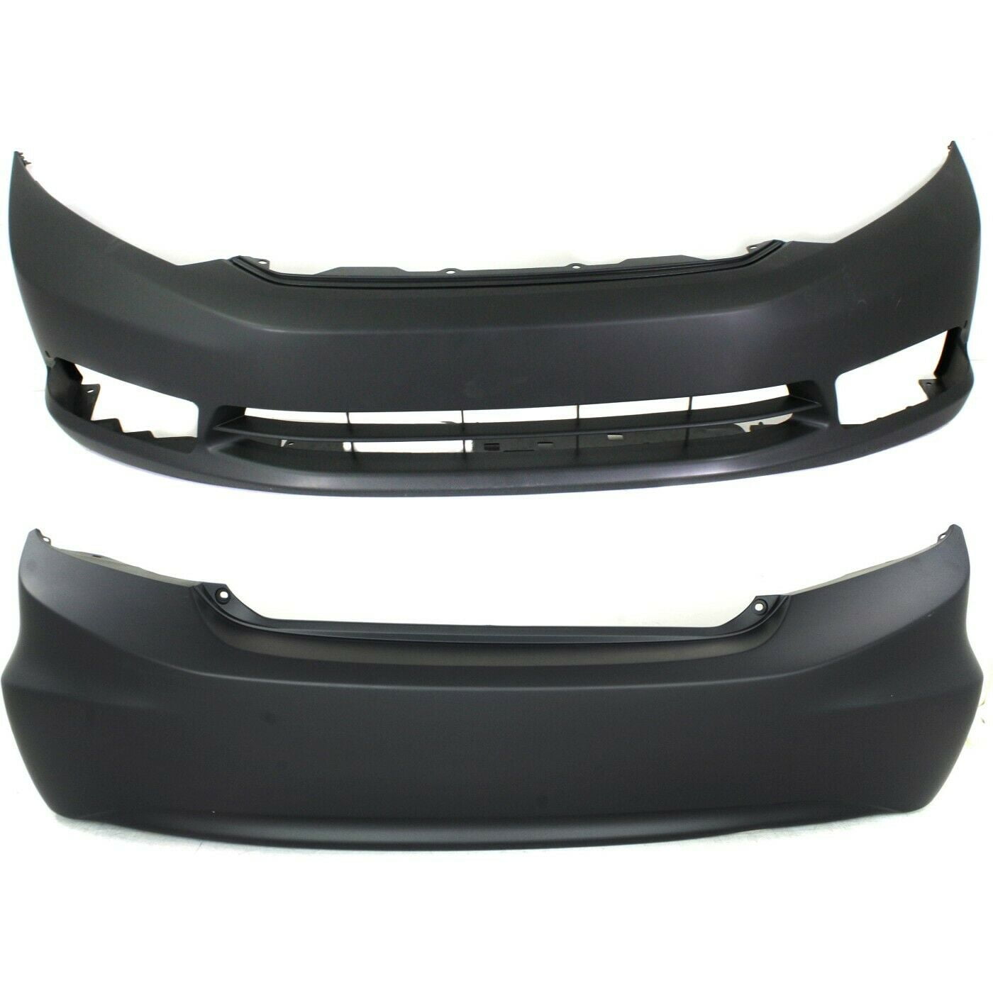 Front \u0026 Rear Bumper Cover Set For 2012 