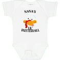 thumbnail image 3 of Inktastic Thanksgiving Nana's Lil' Butterball Cute Turkey Face Boys or Girls Baby Bodysuit, 3 of 5