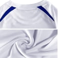 thumbnail image 5 of CPNG Boys Girls Summer Football Sports Outfits Short Sleeve Round Neck T-Shirt Shorts and Socks 3 Piece Set Kids Training Competition Set(White,2-3 Years), 5 of 6