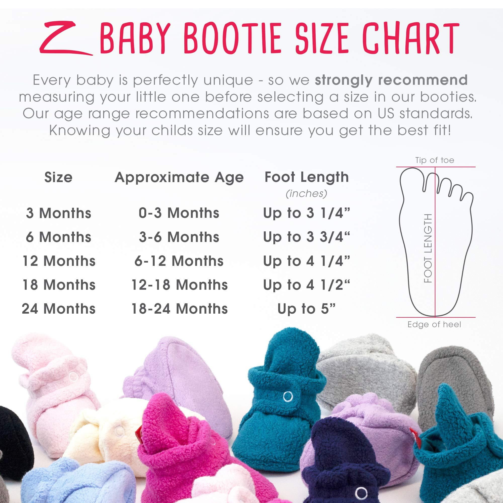 cozie fleece baby bootie