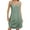 Green-1, variant on Deago Sleeveless Round Neck A-line Dress (Women's), 1 Count, 1 Pack