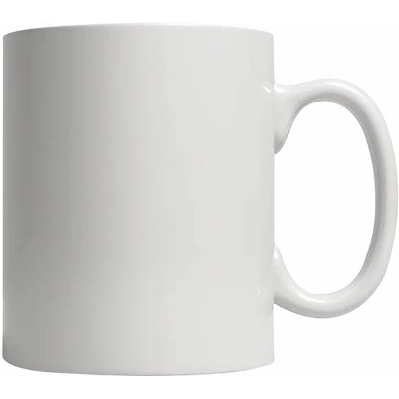 11oz Sublimation Blank Ceramic Coffee Mug White, Case of 12