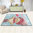 thumbnail image 3 of SKYSONIC Lightweight Carpet Mats Area Soft Rugs Floor Mat Rug Decoration for Kids Room Living Room Bedroom 72 x 48 inches Cute Chick, 3 of 6