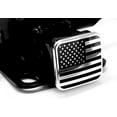 thumbnail image 3 of eVerHITCH USA Metal Flag Hitch Cover (Fits 2" Receivers, Chrome Black), 3 of 5