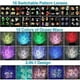 thumbnail image 3 of Proyector navideño, 16 patrones, ondas 3D, enchufe estadounidense, 3 of 5