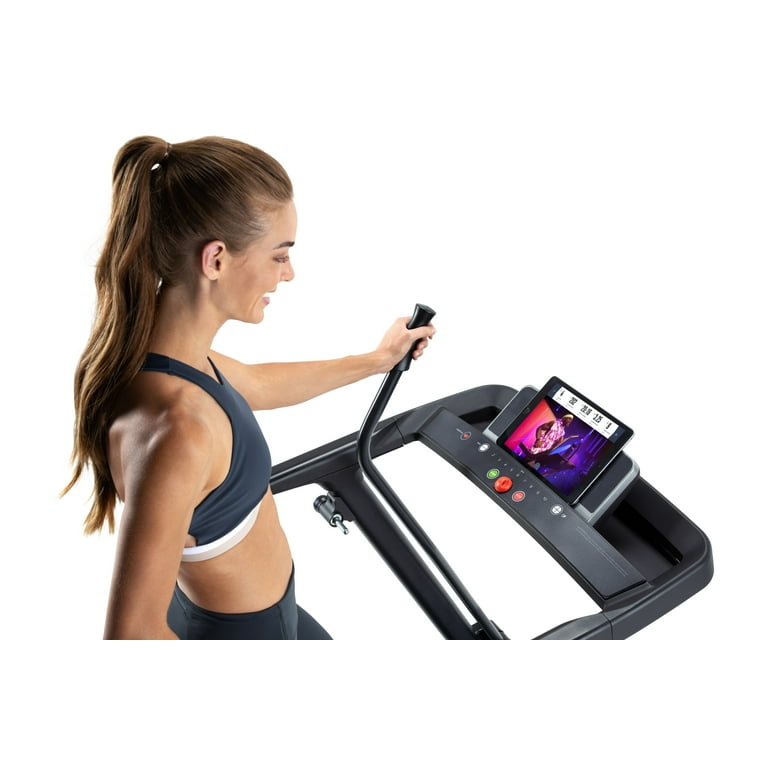 ProForm Crosswalk LT Folding Treadmill with Upper Body Resistance iFit Bluetooth Enabled