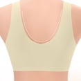 thumbnail image 3 of Lmnyox Seamless Bra for Women Wireless Push Up Breathable Bralettes Comfortable Full Coverage Supportive Everyday Bras, 3 of 6