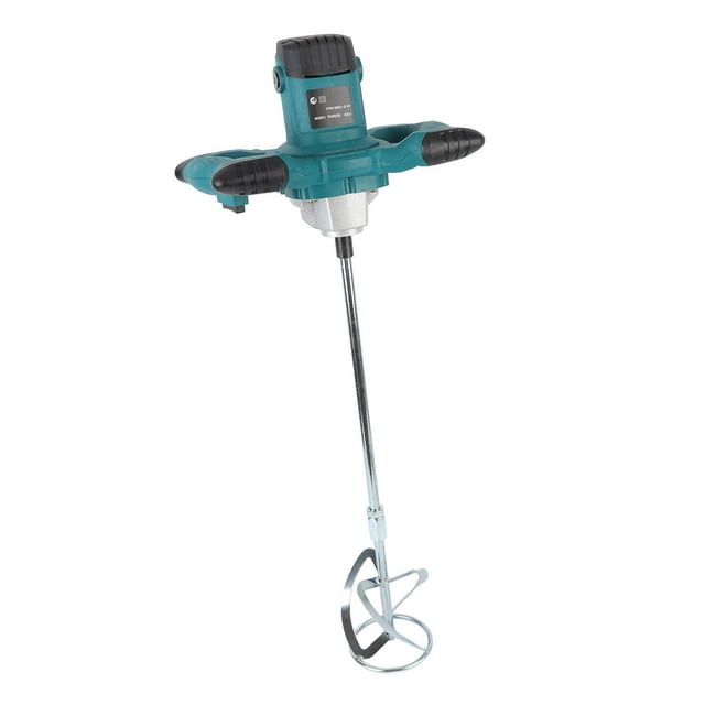 Mezclador De Concreto Eléctrico, Mezclador De Cemento Protector De Sobrecalentamiento Fácil De Usar Para Forraje Para Pintura