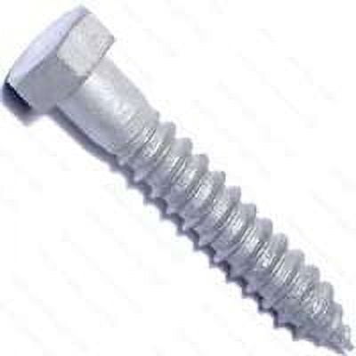 MIDWEST FASTENER 05594 Lag Screw 1/2 in Thread 2 Grade Galvanized